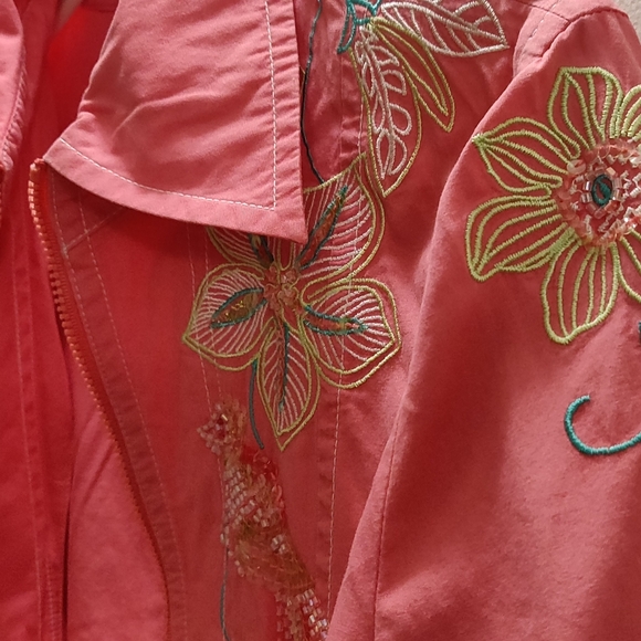 Apriori (Germany) Pink Jacket / Embrodered / Light Cotton - Picture 9 of 14